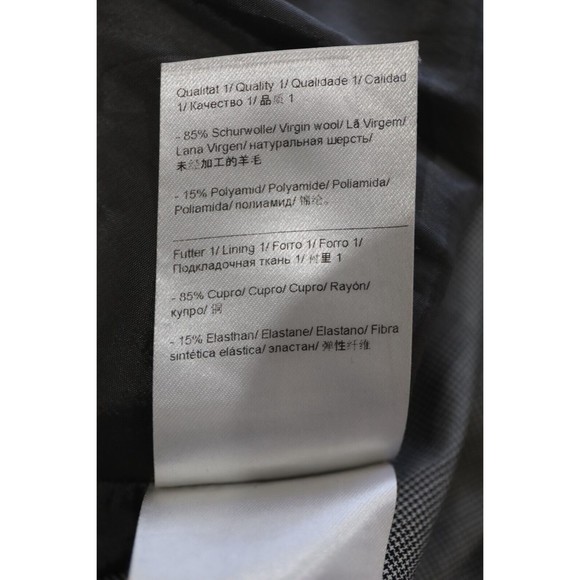 Escada Womens Size EU 34 XS Gray Skirt Pencil Slit Tweed Wool Skirt Academia - Picture 5 of 7